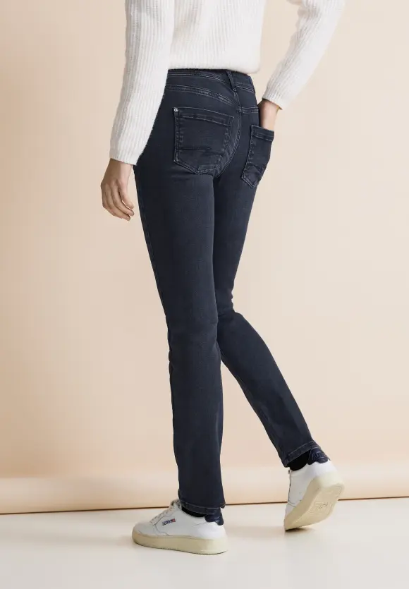 Casual Fit Thermojeans  - authentic blue black wash