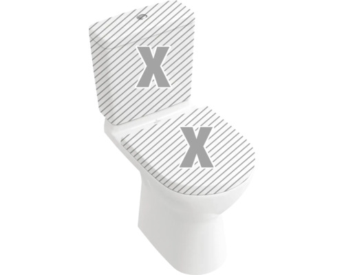 Villeroy & Boch WC voor WC-combinatie O.novo diepspoeltoilet met rand, glanzend wit, zonder toiletzitting en spoelbak 56610101