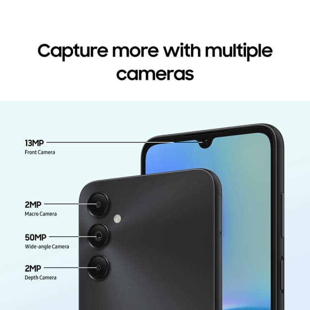 Samsung Galaxy A05s smartphone 4/64GB (grøn)