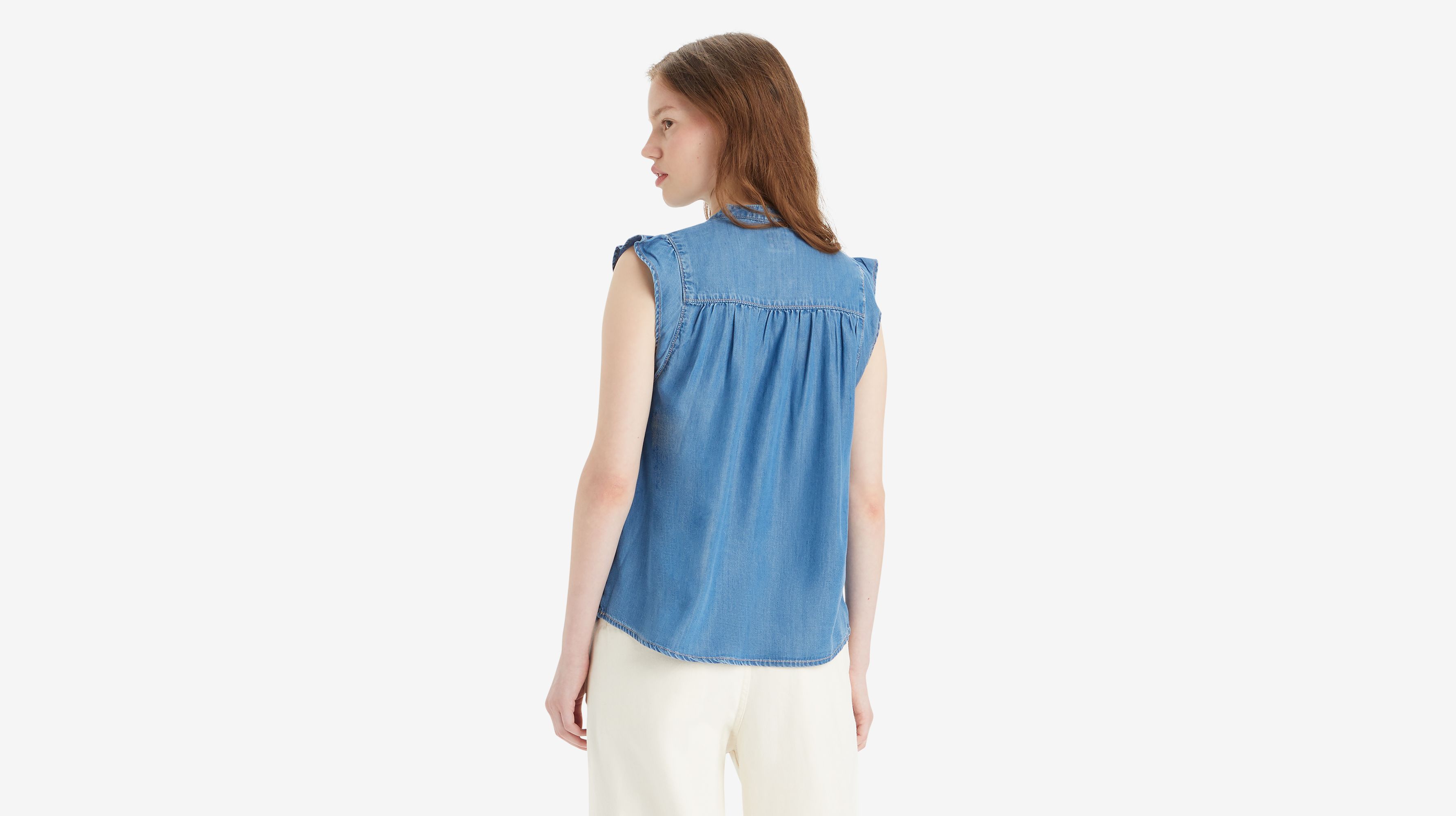 Blouse Jace Lightweight - Vacation Mode 2 - Bleu