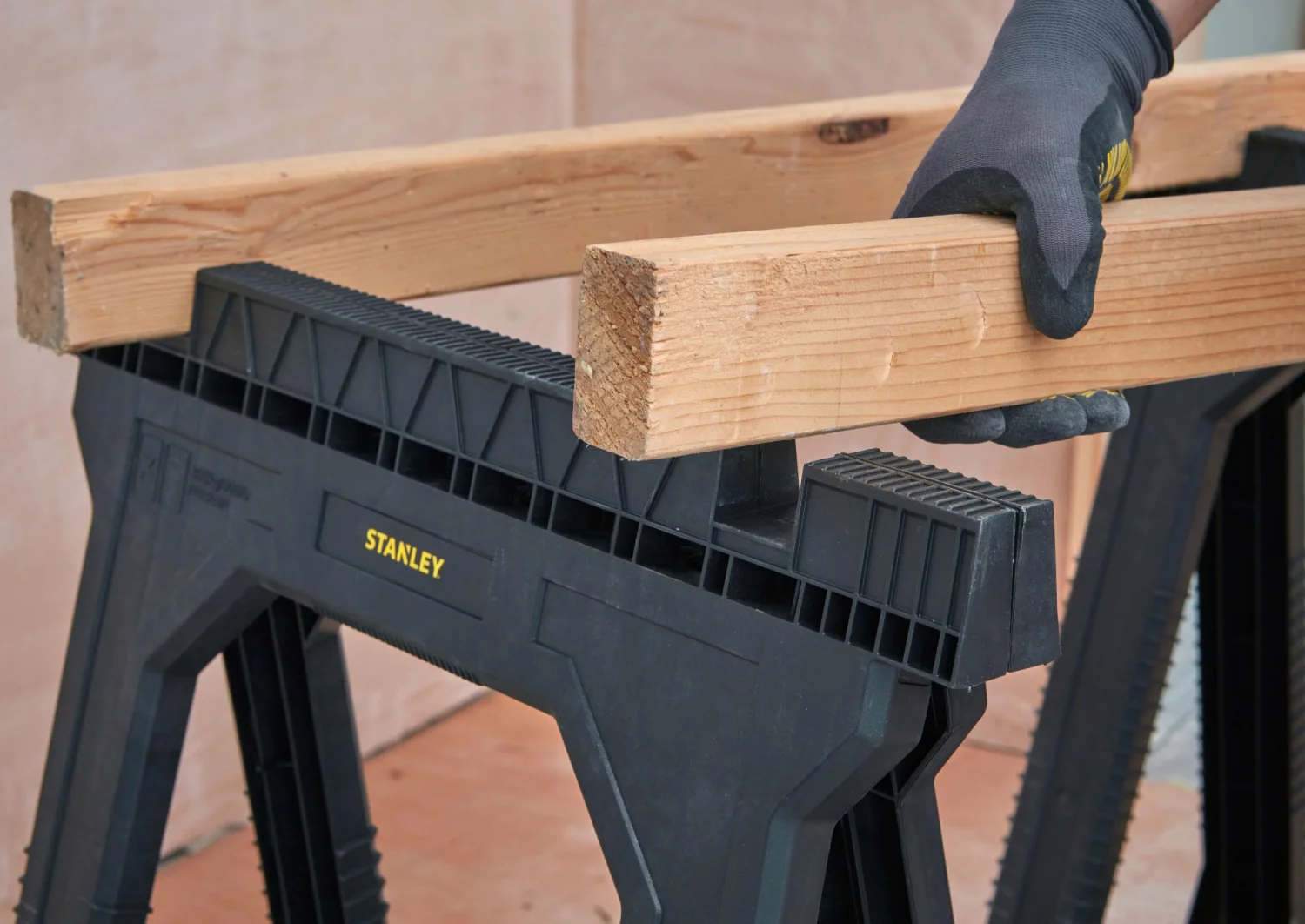 Stanley STST1-70355 Kunststof schragen opvouwbaar junior - draagcapaciteit 360 kg (set van 2 stuks)
