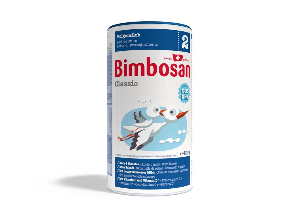 BIMBOSAN Classic 2 Folgemilch Plv Ds 400 g