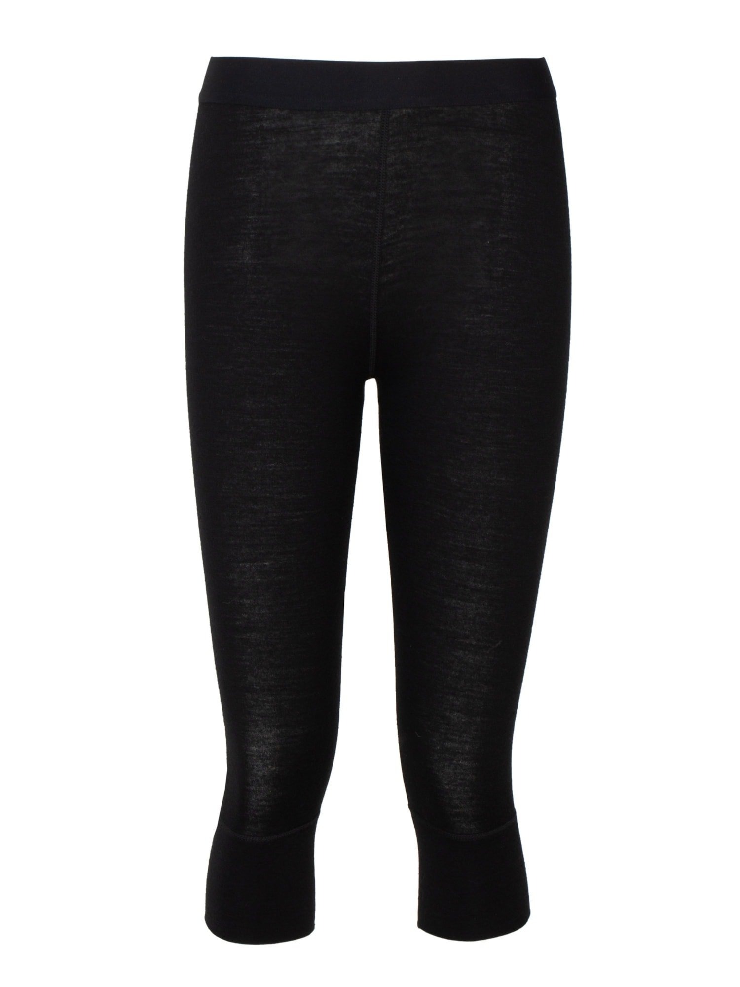 Rena Merino 3/4 Ullstilongs Dame Black