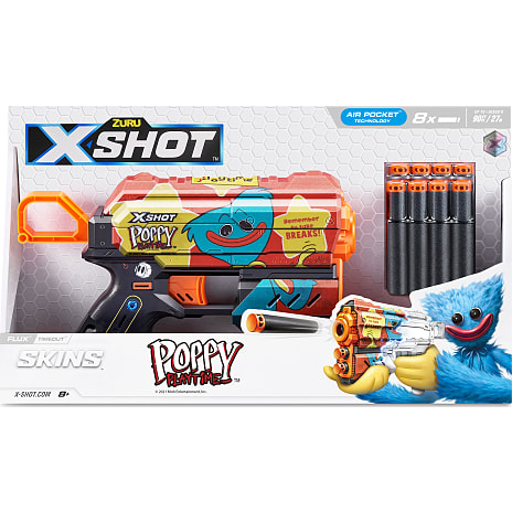 X-shot Flux Poppy Playtime Blaster