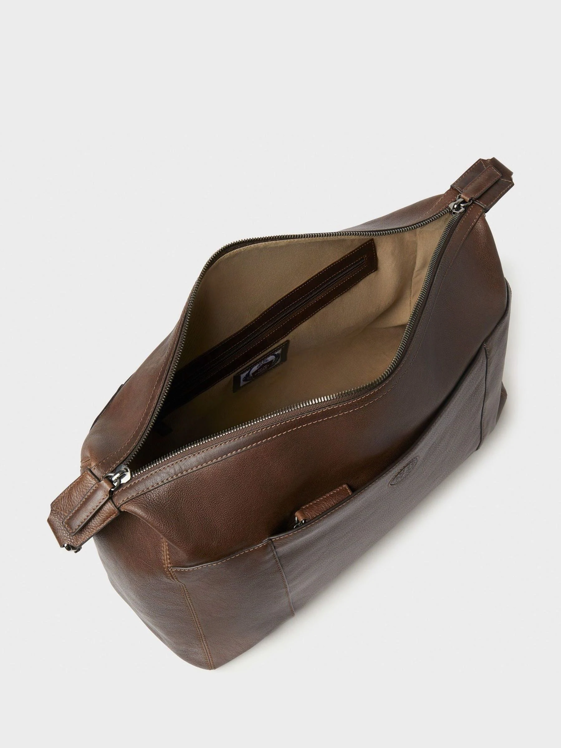 Osprey London - The Compass Stowaway bruine leren tas