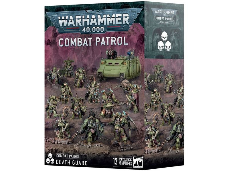 Games Workshop Figurenset Warhammer 40.000 Death Guard Warhammer 40.000, Kampfpatrouille der Death Guard – Bausatz
