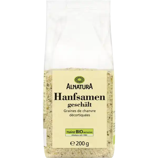 Bio Hanfsamen geschält
