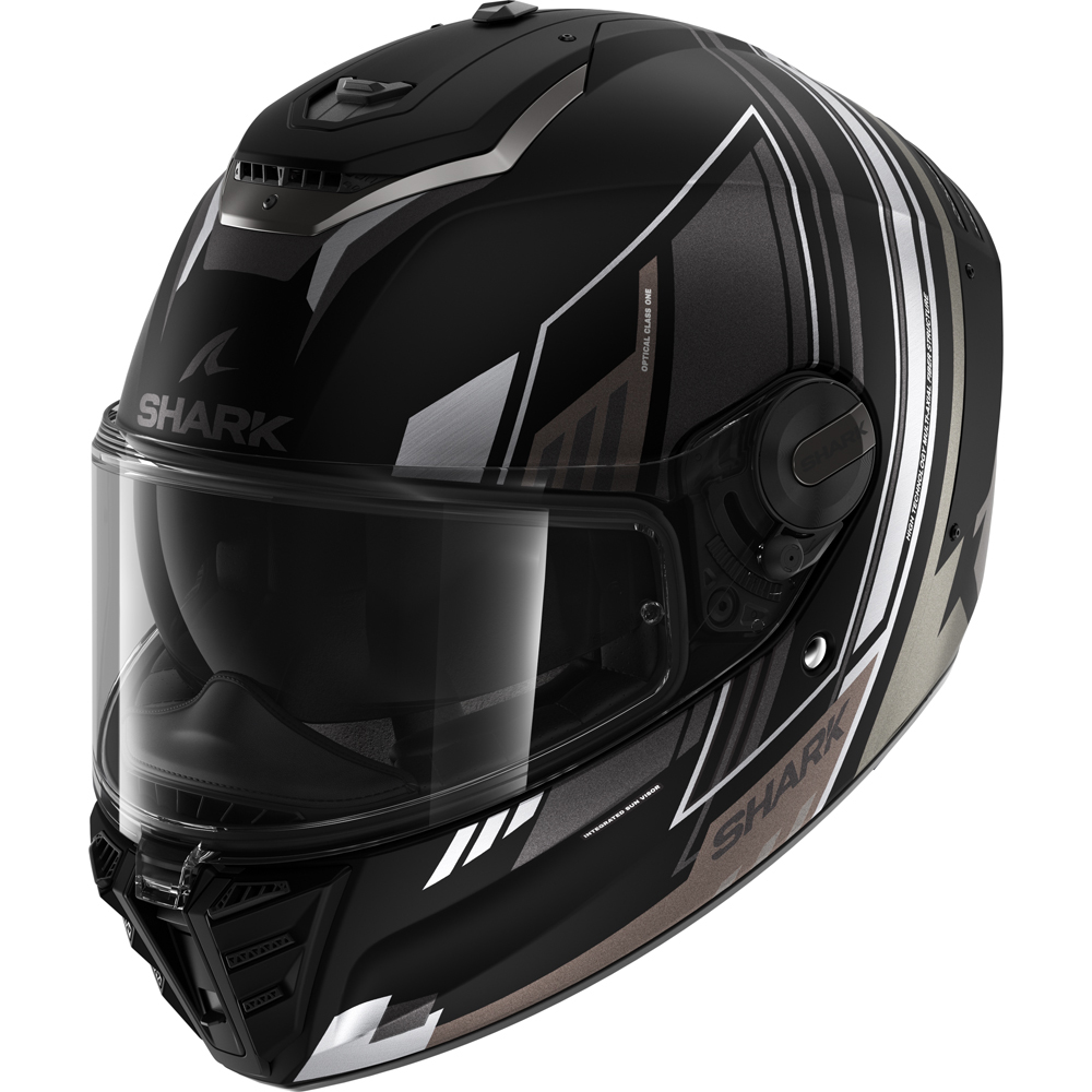 Shark - Casque Spartan RS Byrhon Noir Mat / Argent