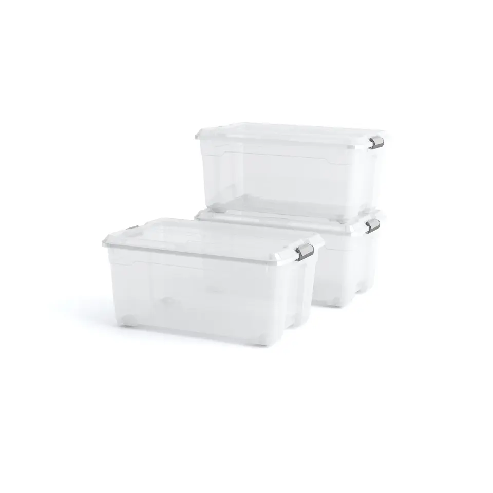 Kis Moover Opbergbox L - 45L - transparant