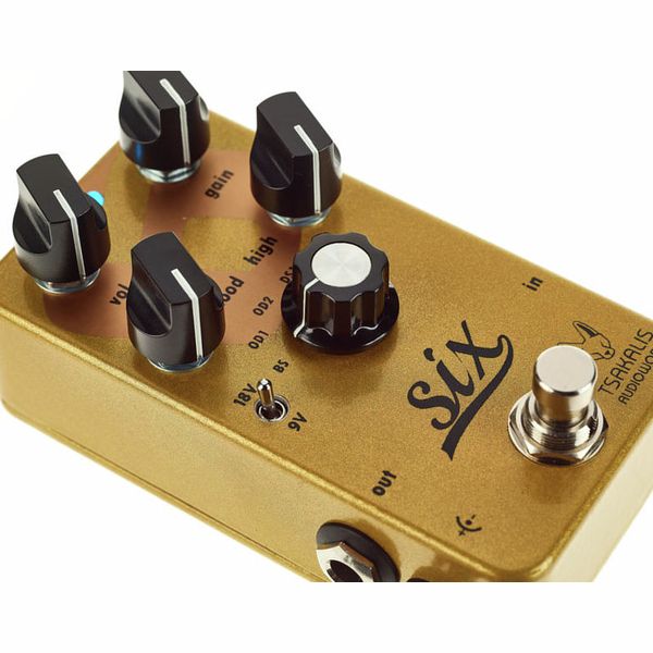 Tsakalis AudioWorks Six Boost/Overdrive/Distortion