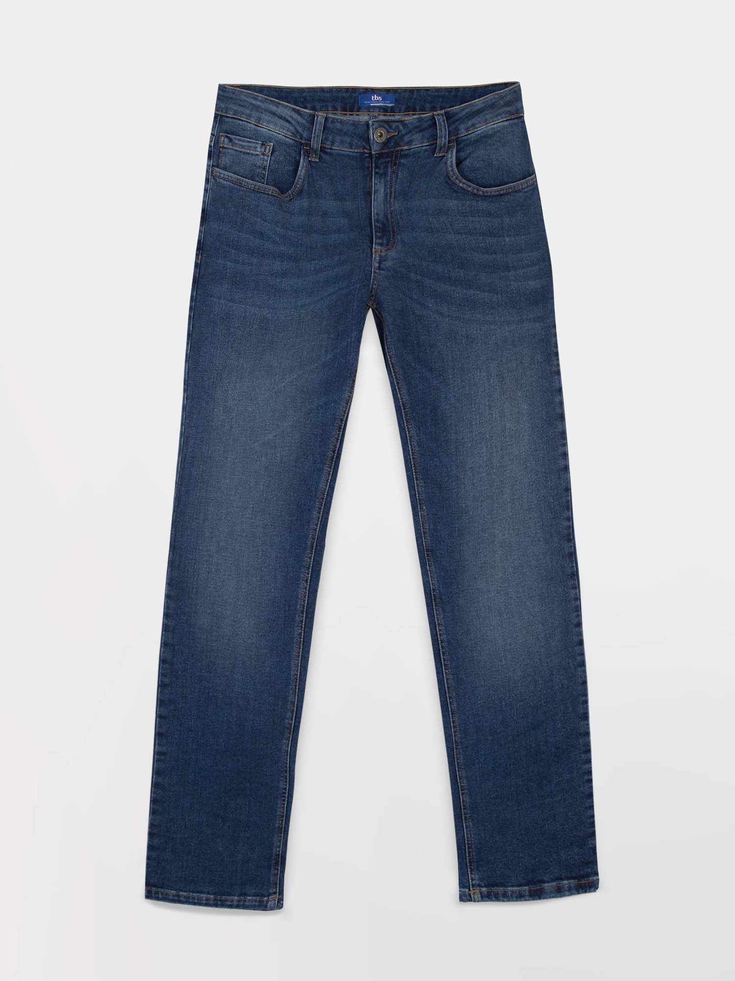 Jean Homme Coupe Droite Bleu Jean
