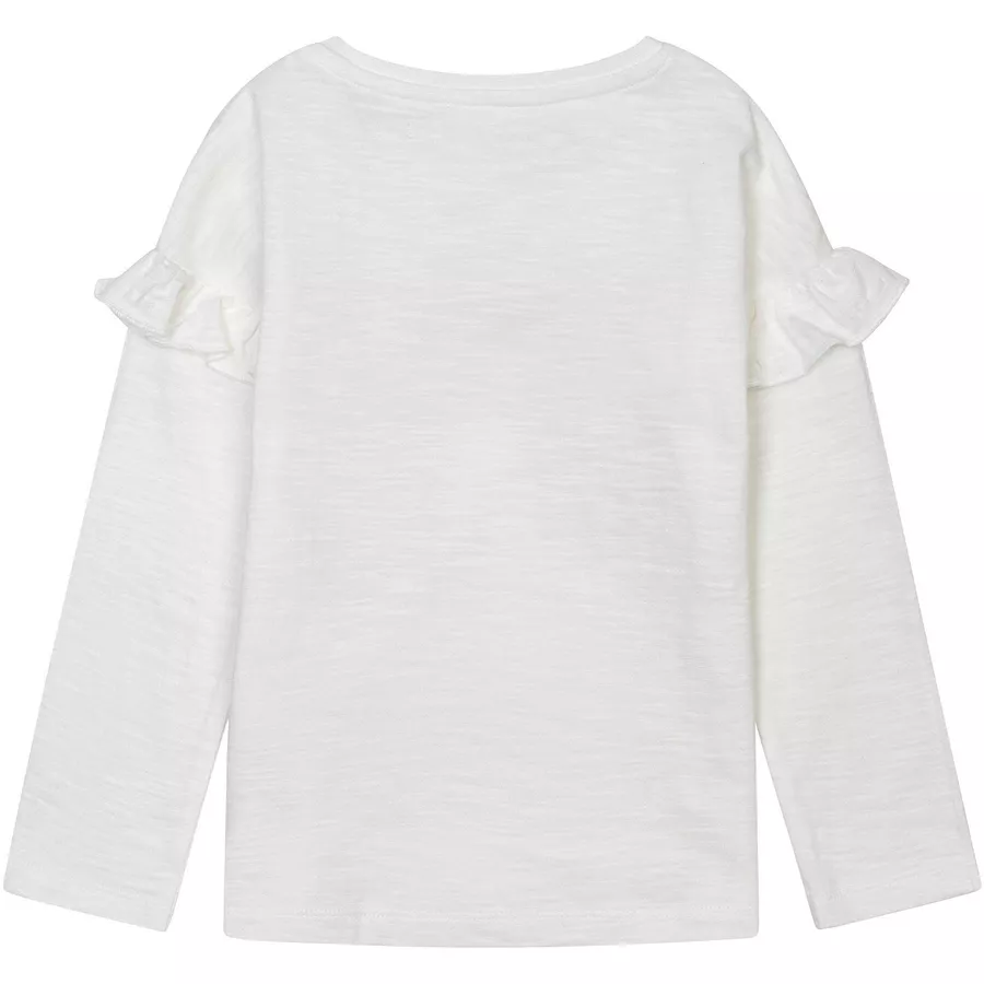 MINOTI Longsleeve Cremeweiß