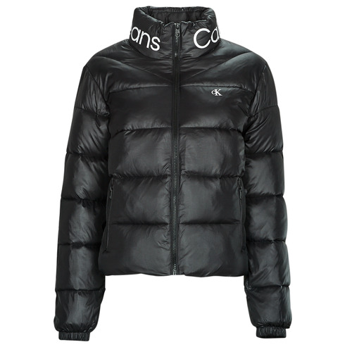 Calvin Klein Jeans - FITTED LW PADDED JACKET - Noir
