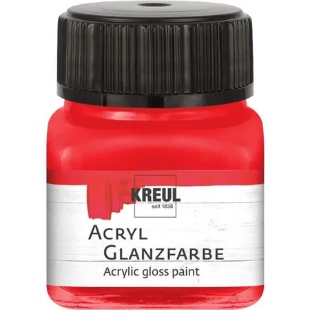 KREUL Acryl Glanzfarbe Rot 20 ml