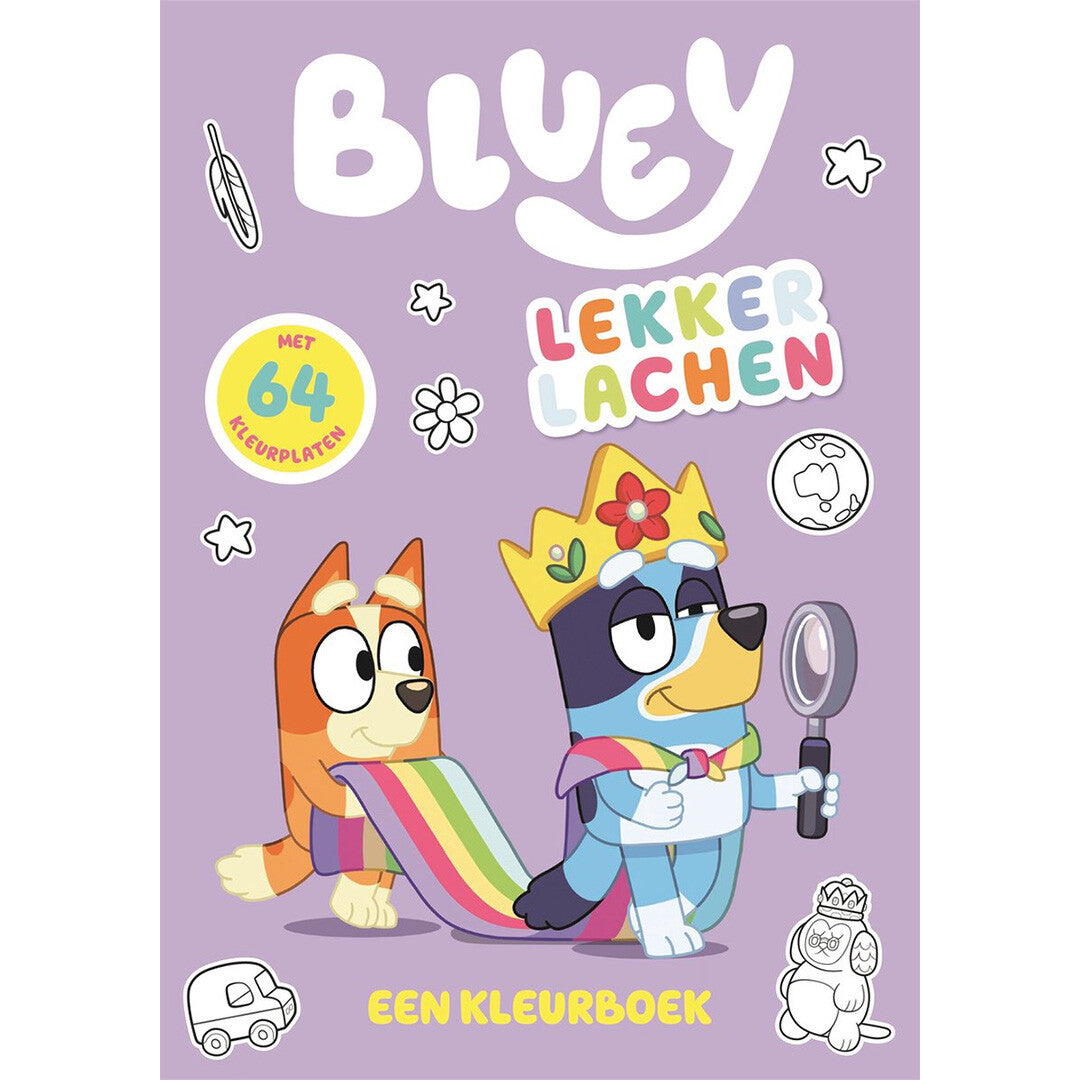 Uitgeverij big balloon bluey - lekker lachen