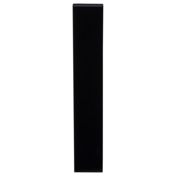 CANDO hoge plint eindstuk zwart 2,3 x 14,3