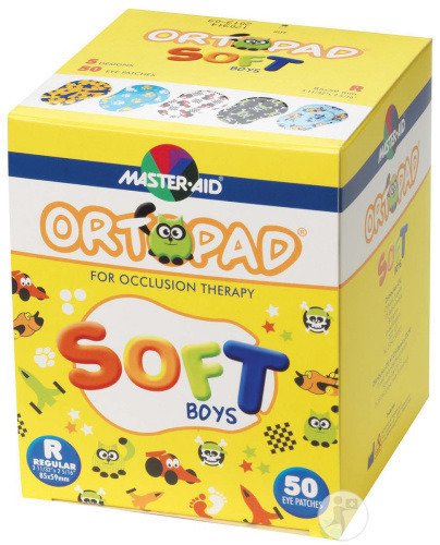 Ortopad Soft Boys Regular Caches Oculaires 85x59mm Pièces 50 (72244)