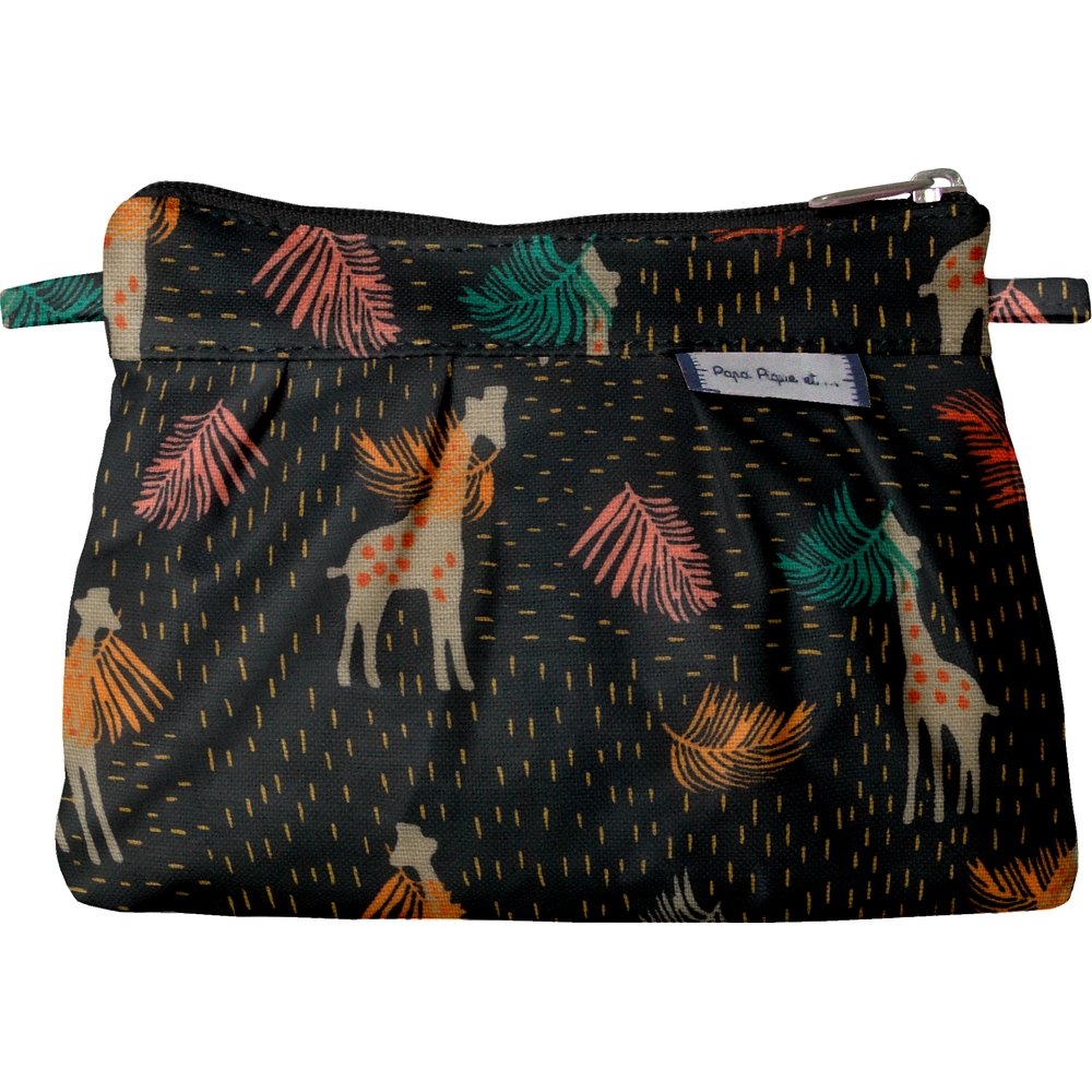 Mini Pochette Plissée Palma Girafe