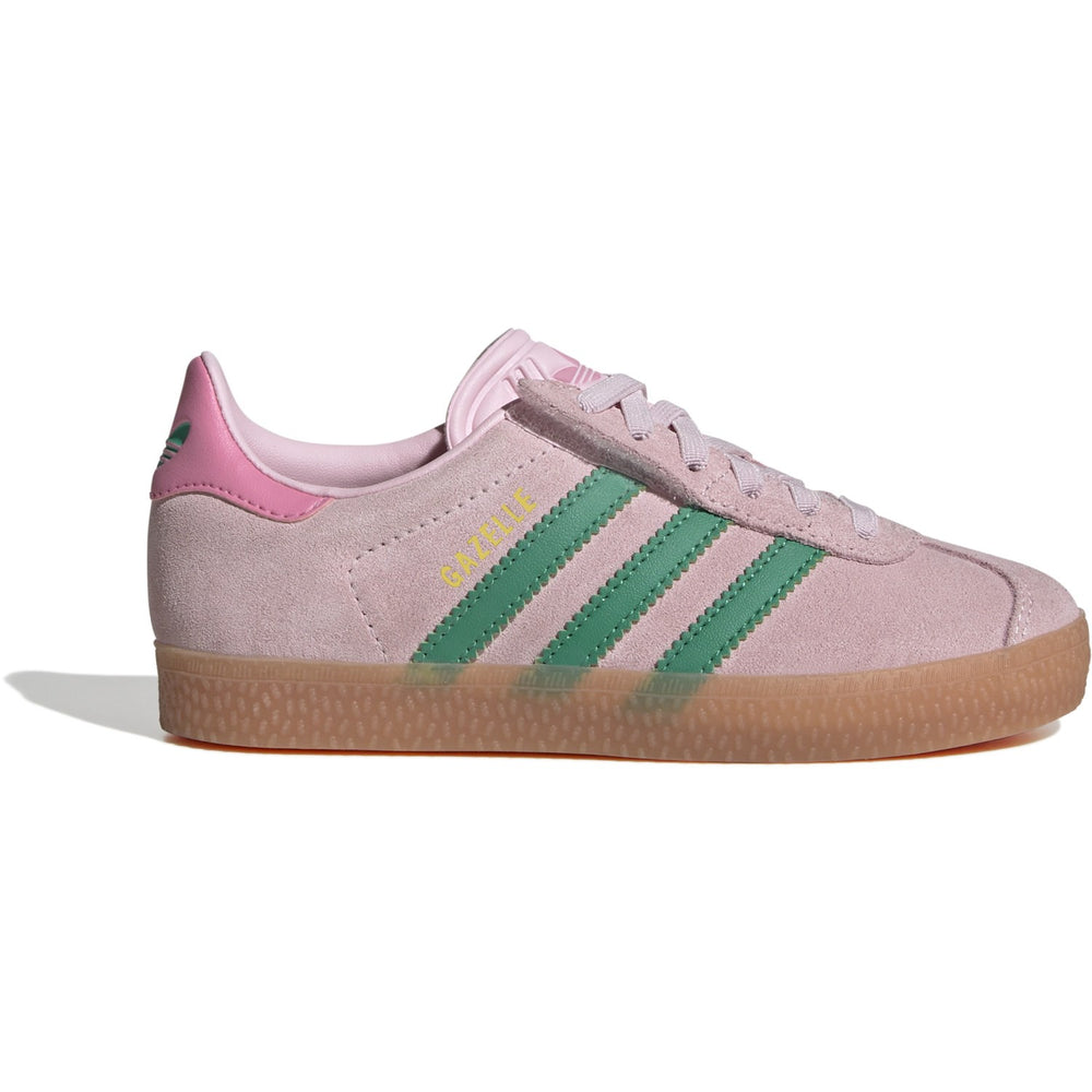 Køb adidas Originals Clear Pink/Court Green/Bliss Pink Gazelle Cf El C Sneakers