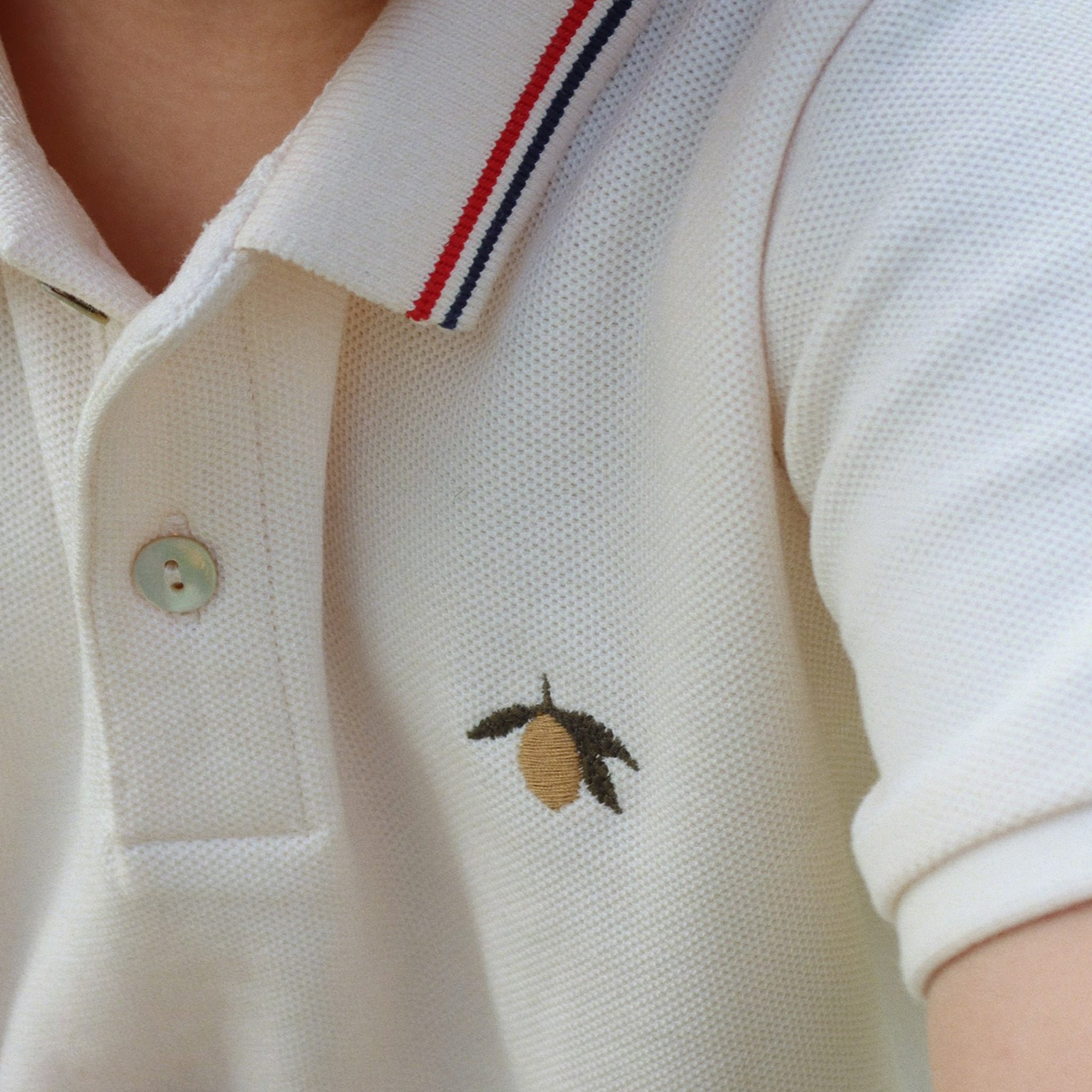 Poloshirt Florian Antique White