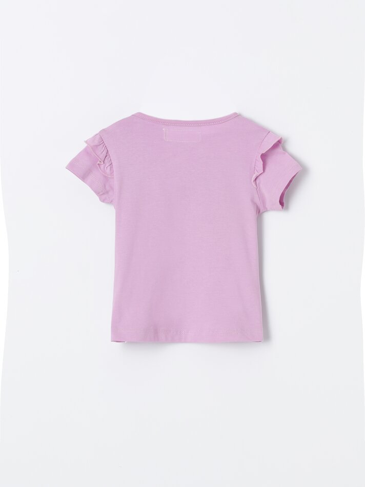 Camiseta estampada Bambi ©DS - Lilás