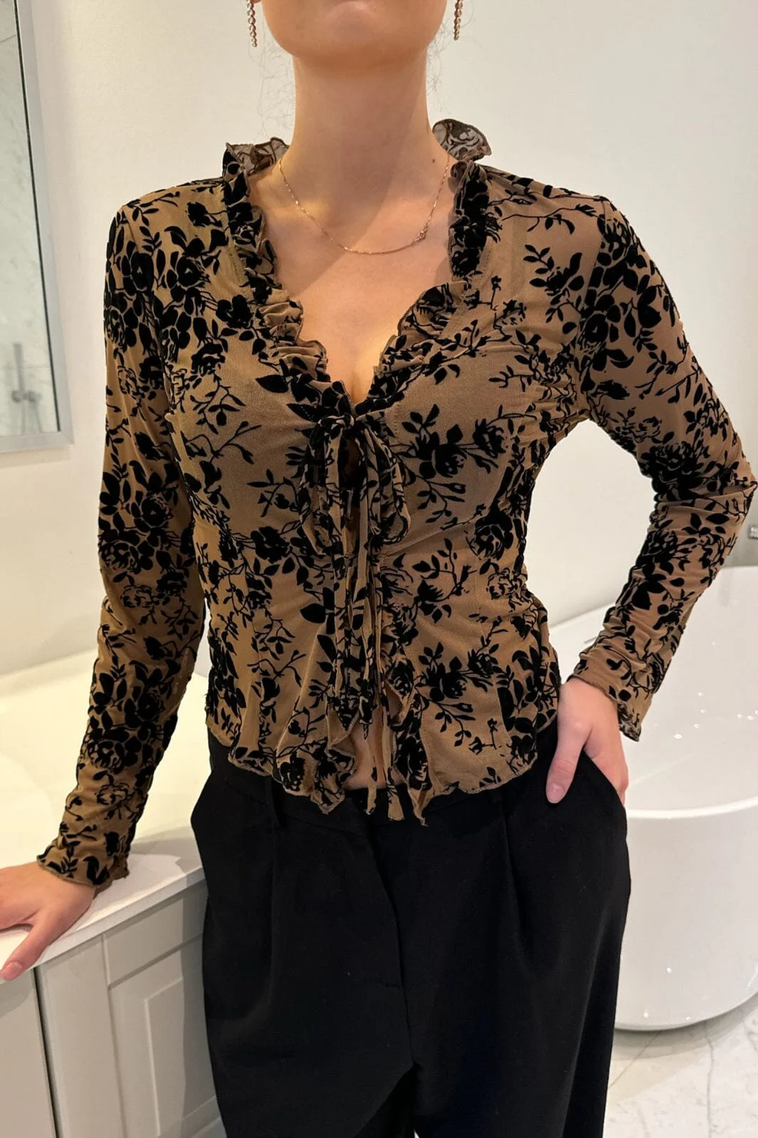 BYIC Marlyic Mesh Top A23371