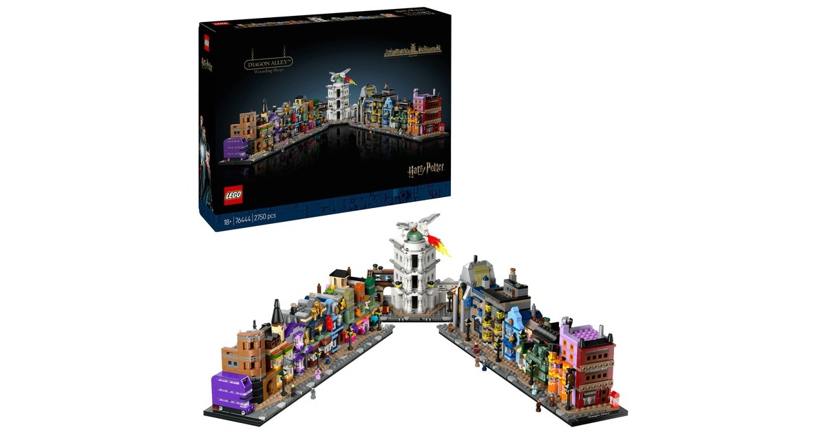 LEGOHarry Potter - De Wegisweg tovenaarswinkels Constructiespeelgoed  (76444)