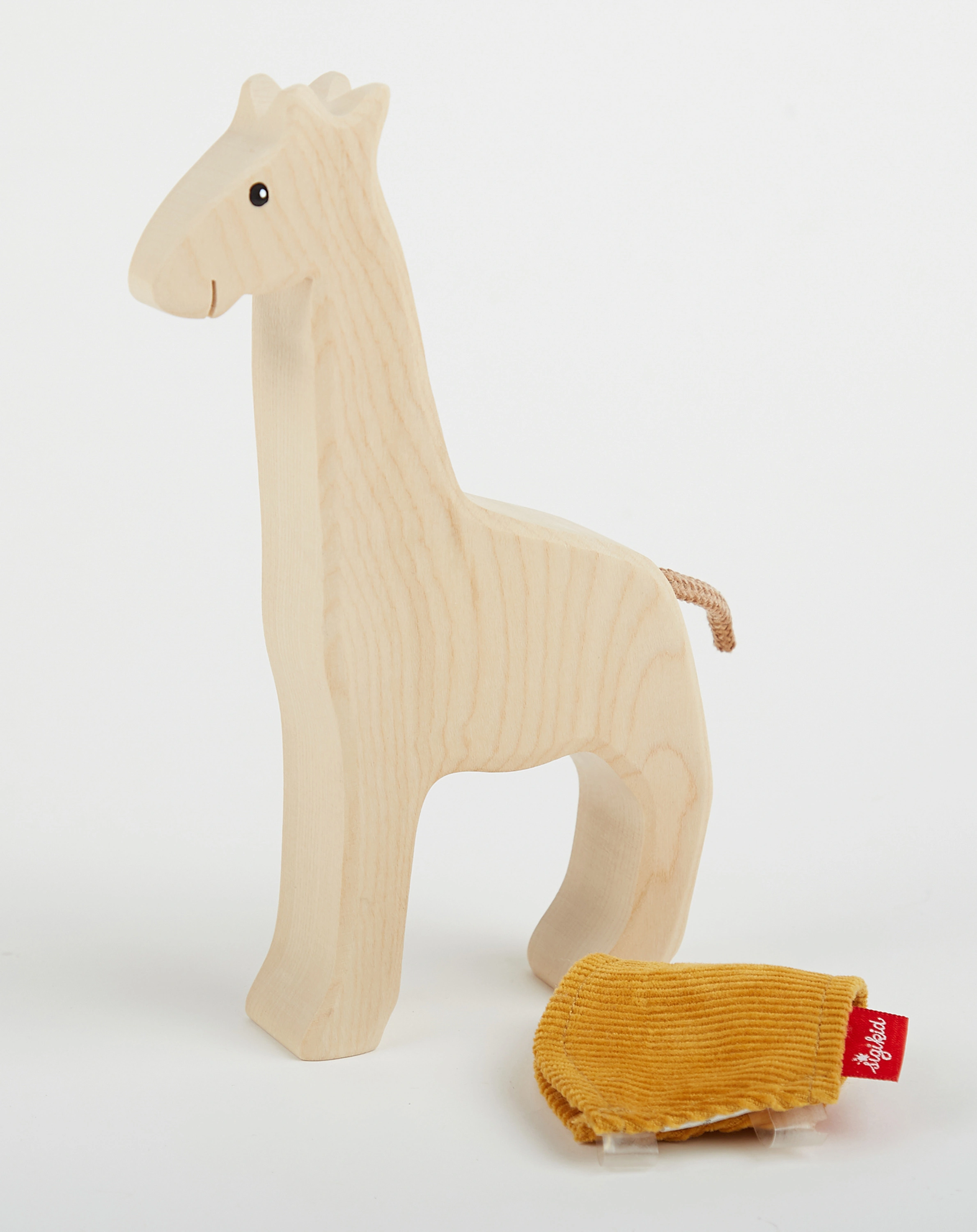 Holztier CUDLYWUDLY - GIRAFFE in natur