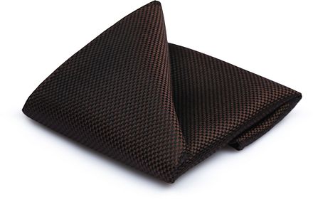 Suitable Zijde Pochet Bruin POOXF-17 Chocolat kopen