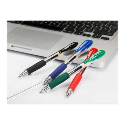 Pilot G-2 - Pack de 12 rollers - 0,7 mm - noir