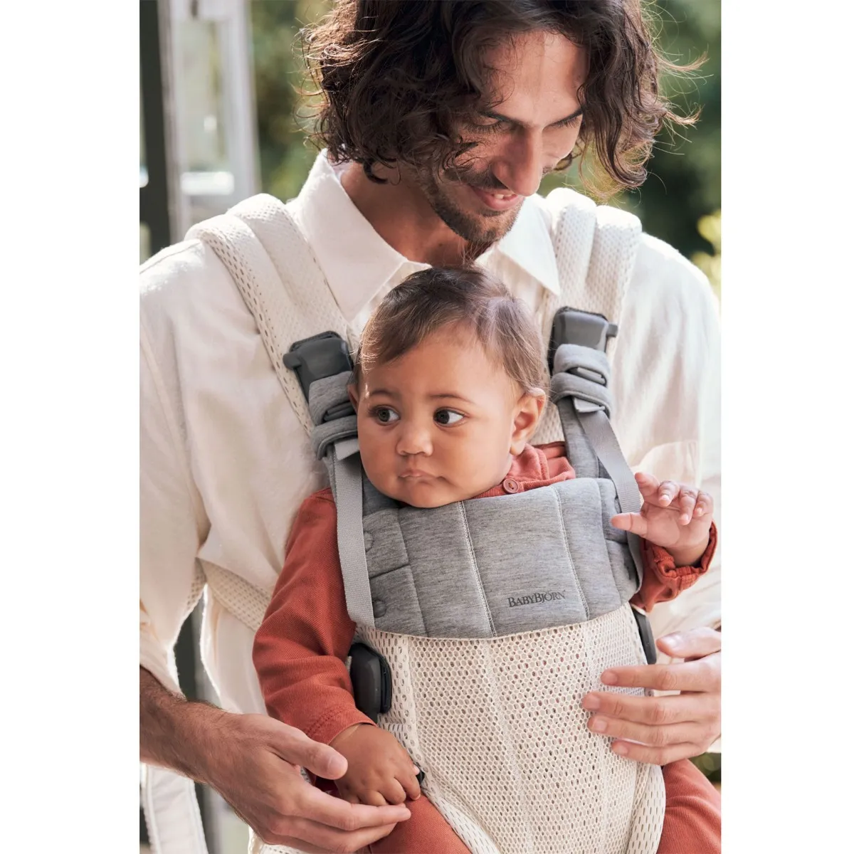 Babybjorn Porte-Bébé Harmony - Crème 3D mesh