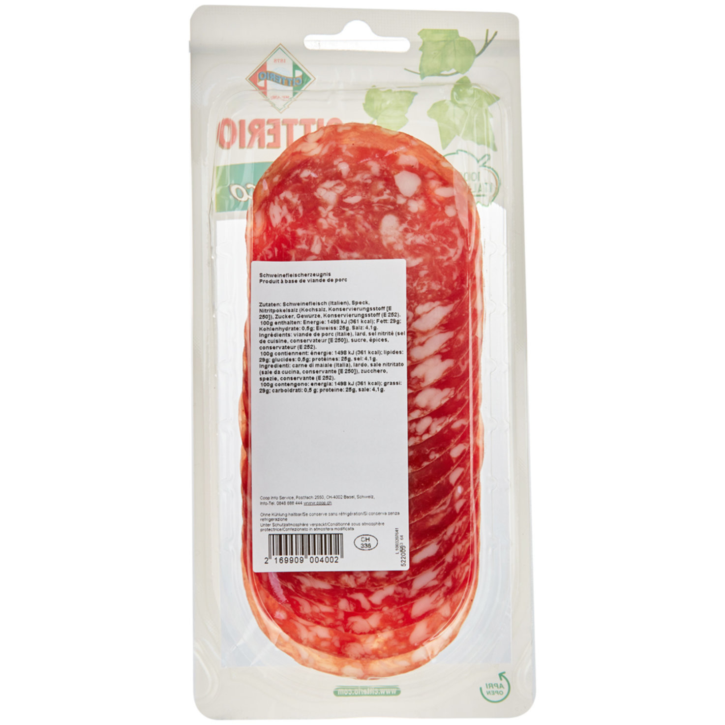 Citterio Salami Rustico ca. 75g
