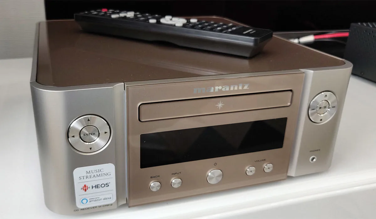 Marantz Melody X M-CR612 Silver Gold Amplis hi-fi stéréo