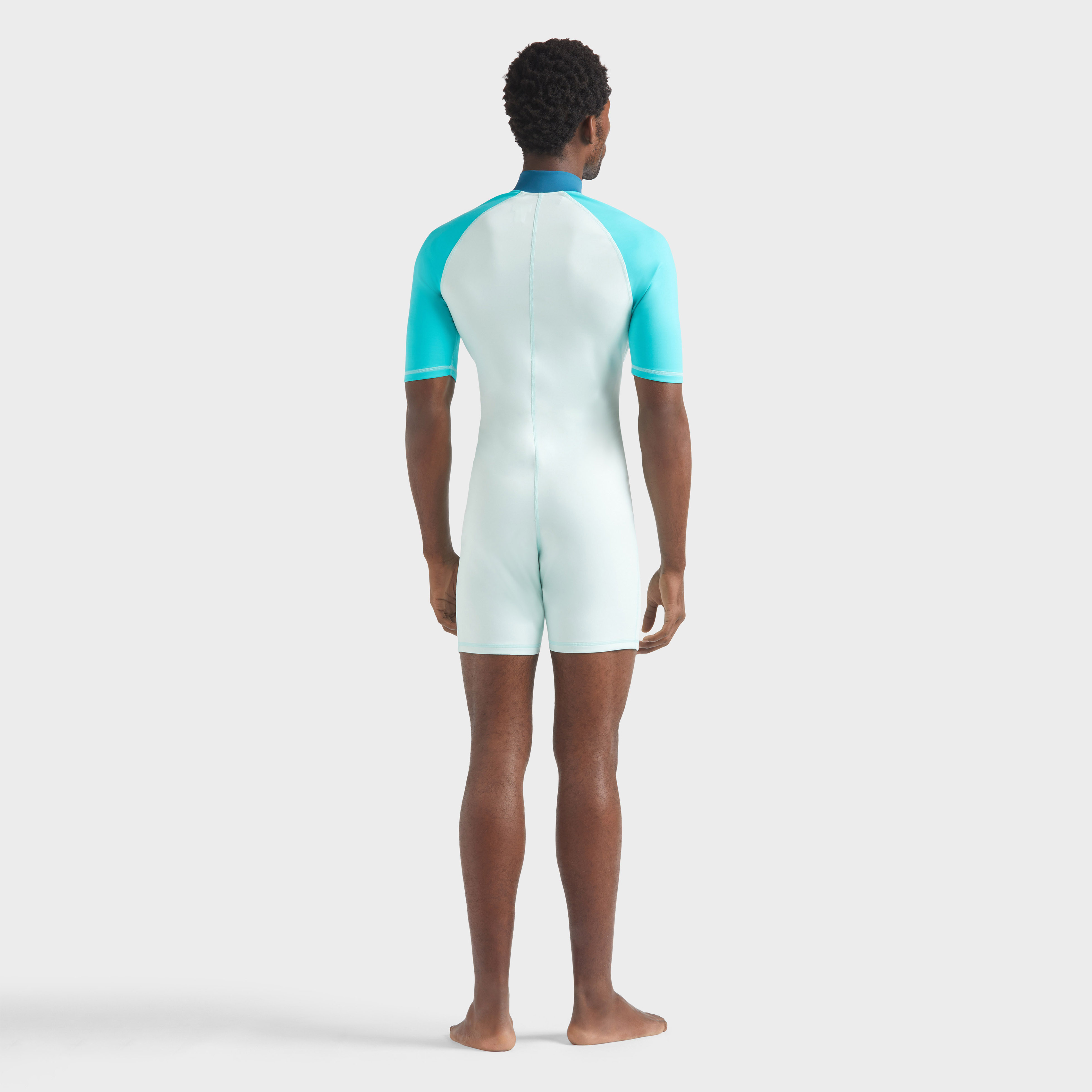 Maillot de bain une pièce Anti UV homme Tricolore