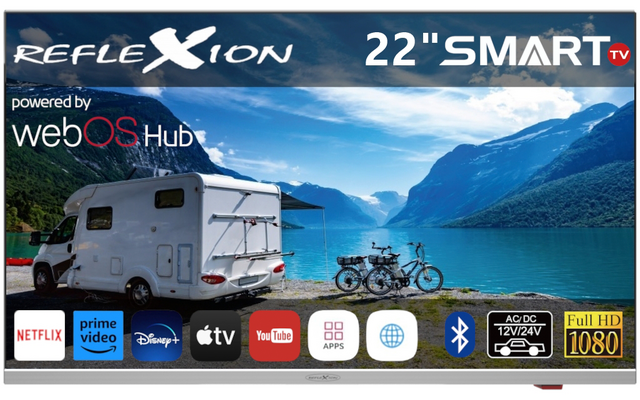Reflexion Smart LED-Smart TV (webOS) inkl. DVD-Player, DVB-S2/C/T2 HD Tuner
