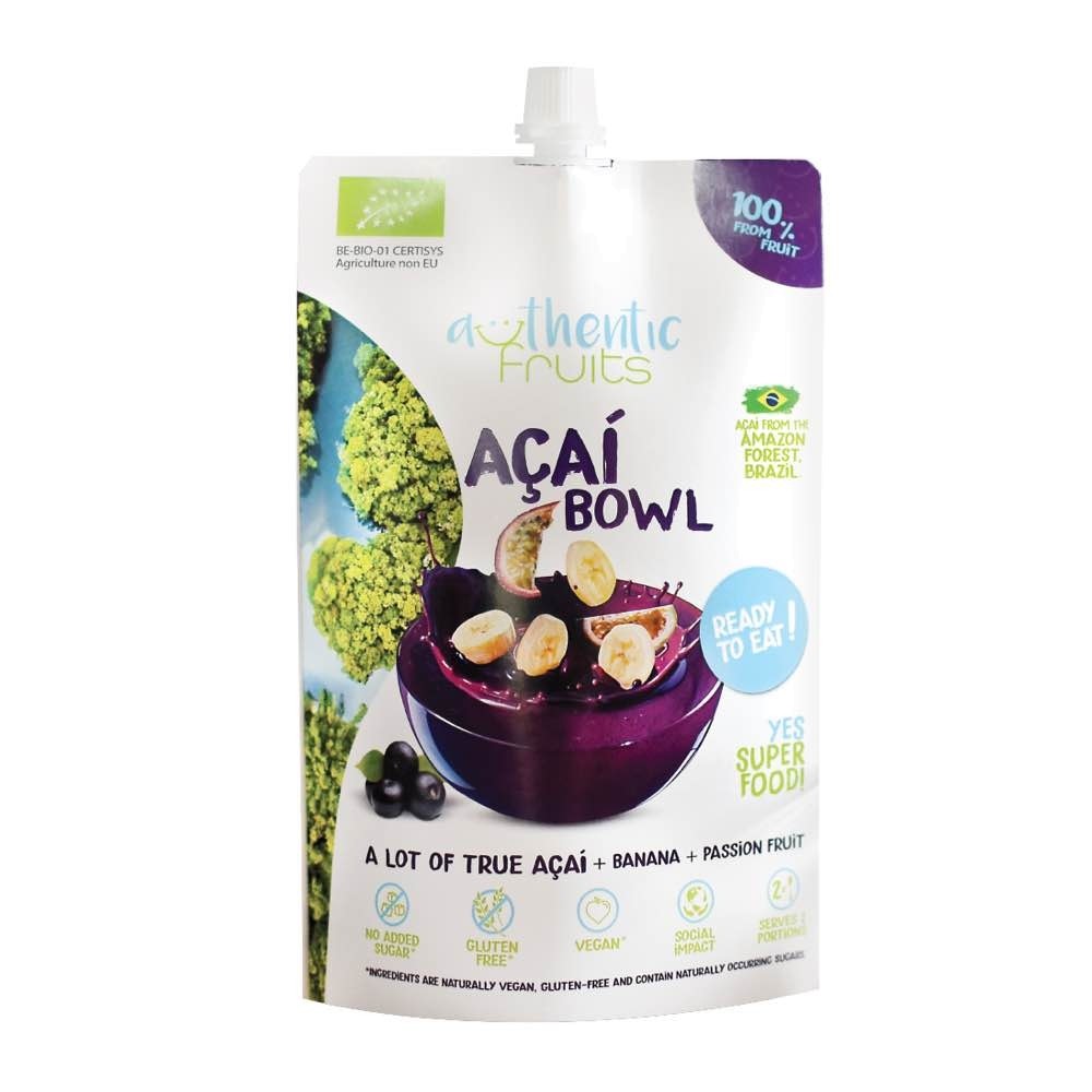 POLPA DE AÇAI AUTHENTIC FRUITS BIO 190G