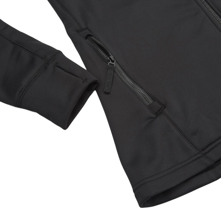MCKINLEY Birch Stretch Fleece Hættetrøje Sort
