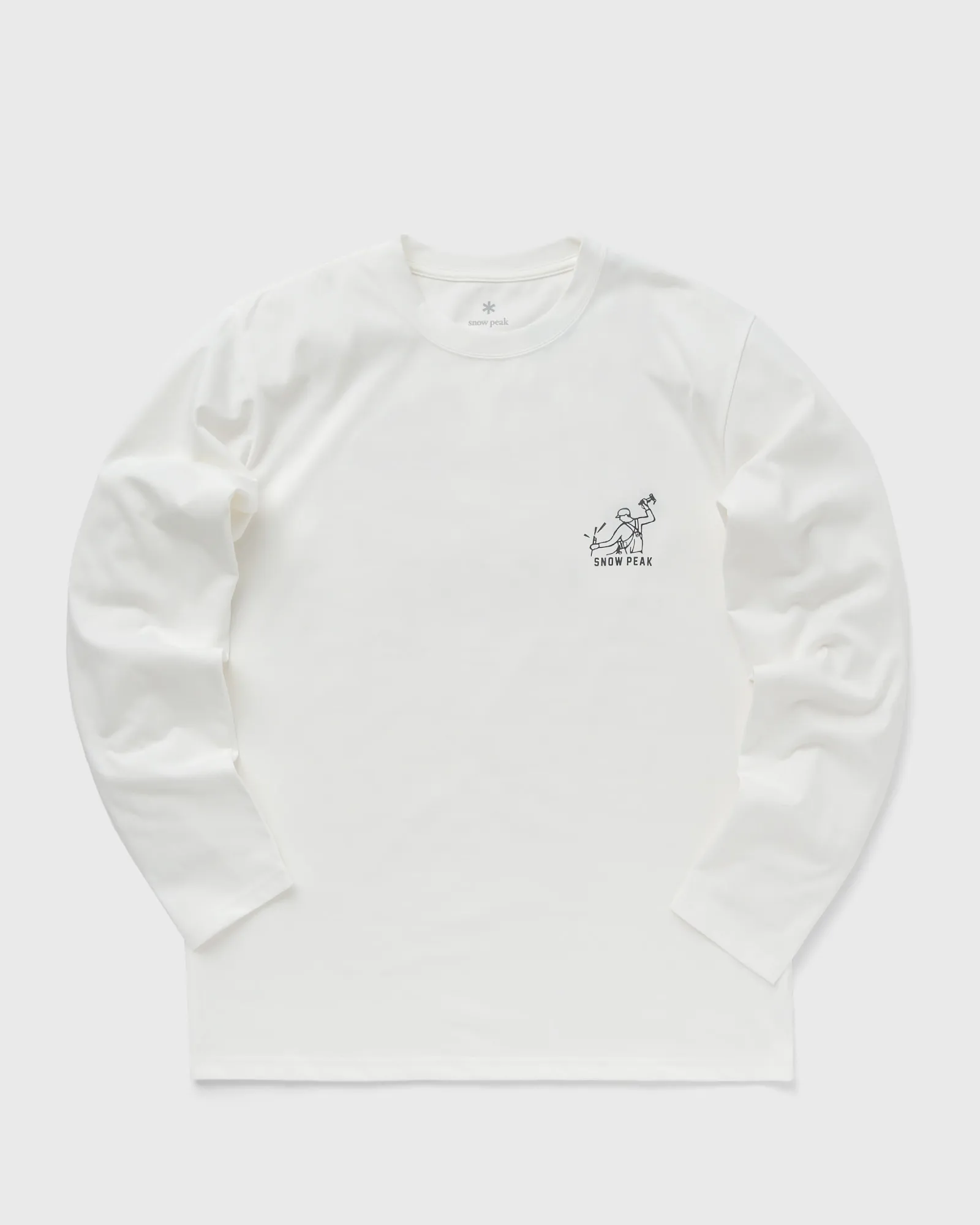 Snow Peak Foam Printed L/S T shirt Snow Peak