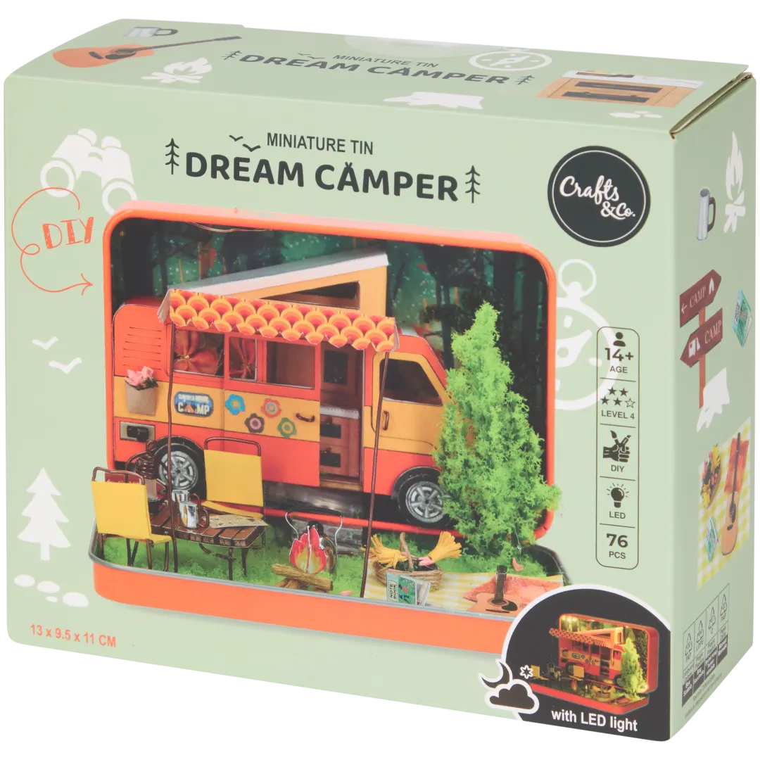 Kit créatif modèle réduit dans une boîte Crafts & Co