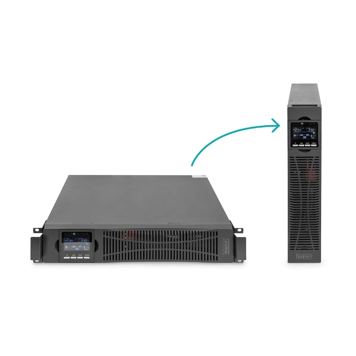 DIGITUS Système UPS - 1500 VA