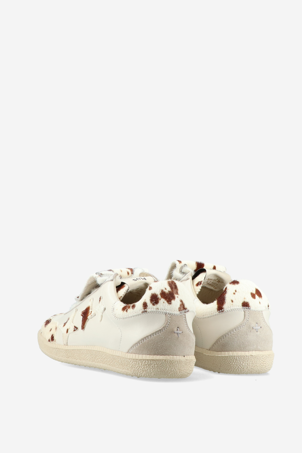 Plus duke leather cow sneakers