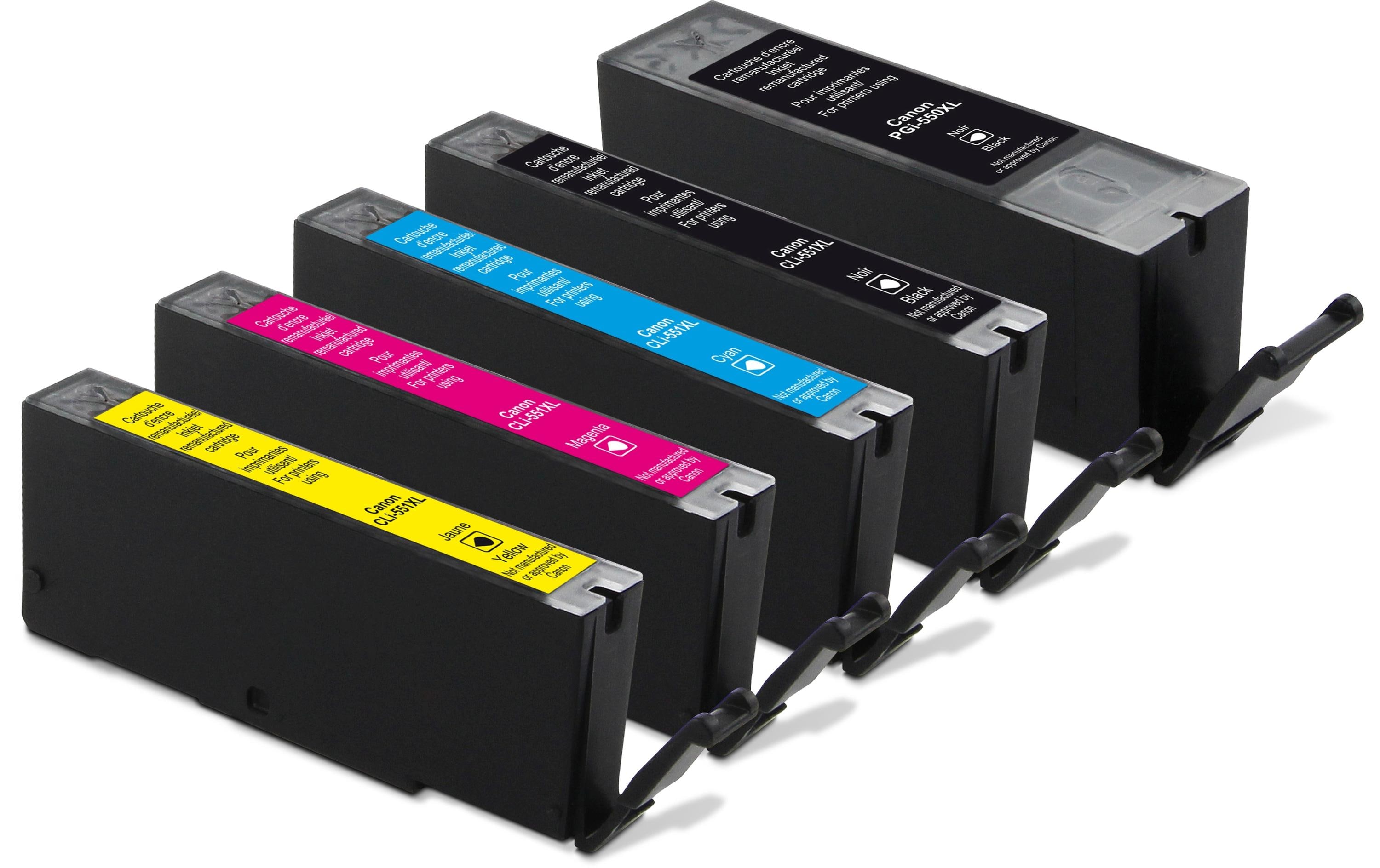 Tinte Canon PGI-550 XL Multipack Black/Cyan/Magenta/YellowDruckerpatrone