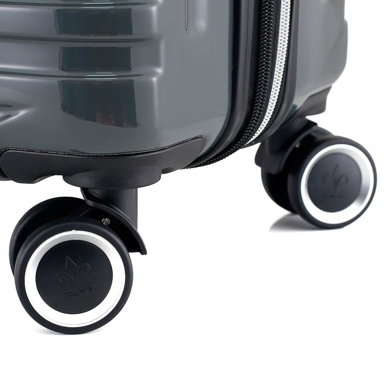 Lot de 3 valises rigides 328 55, 66 et 76 cm Gris Foncé