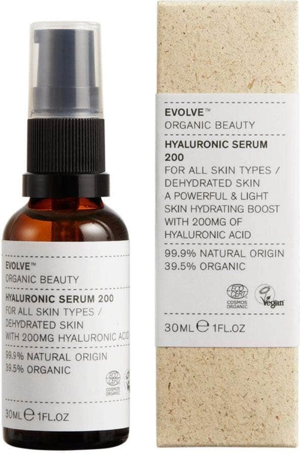 Evolve Organic Beauty  Hyaluronic Serum 200, 30 ml