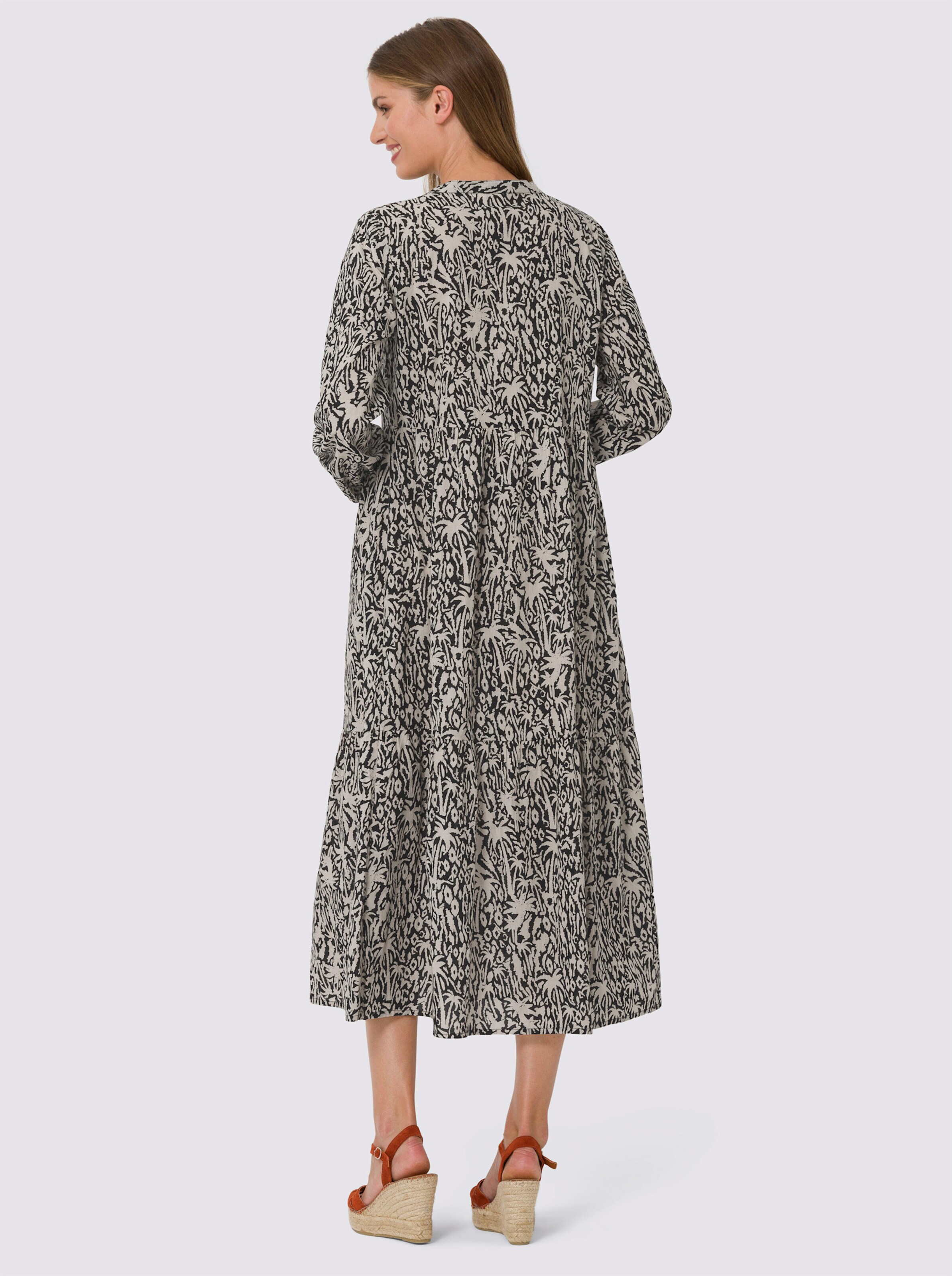 Druck-Kleid