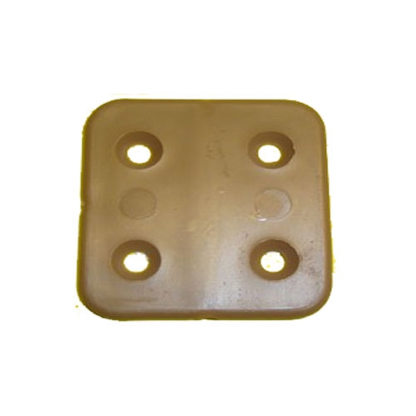 Charnières plates marron (les 4)