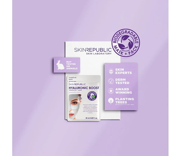 SKINREPUBLIC Youthfoil Face Mask Hyaloron Booster