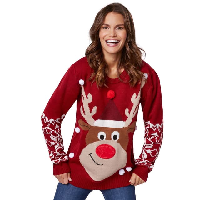 Julesweater Rudolf Rensdyr