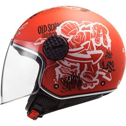 Casque LS2 OF558 - SPHERE LUX - SKATER - Rouge