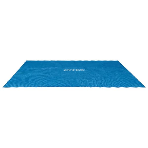 INTEX Soldrevet bassengtrekk blå 716x346 cm polyetylen